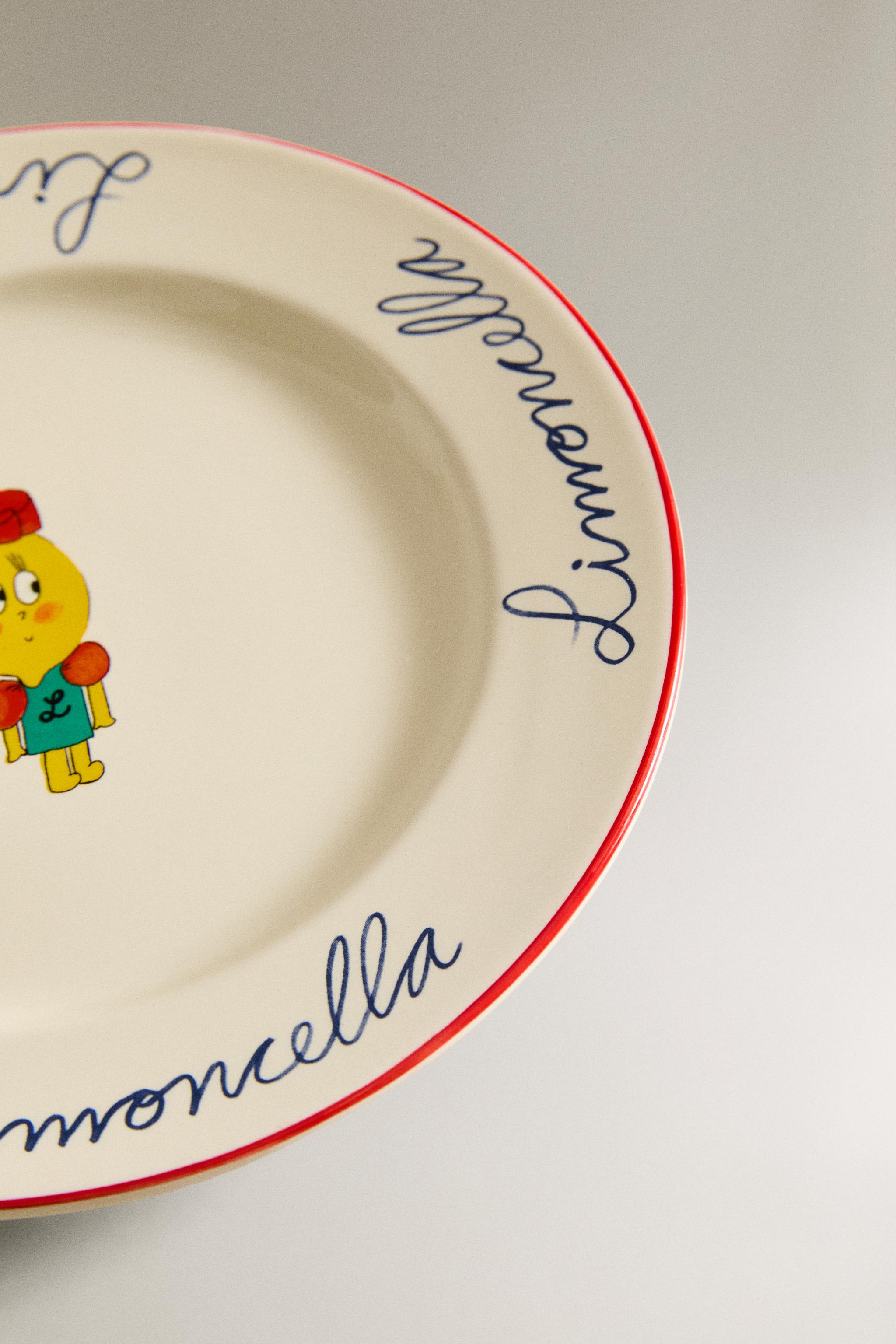 ASSIETTE ENFANT PORCELAINE X THE ANIMALS OBSERVATORY